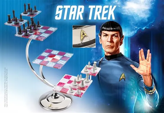 Set de Sah 3D - Star Trek