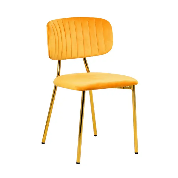 Set De Scaune din textil, portocaliu