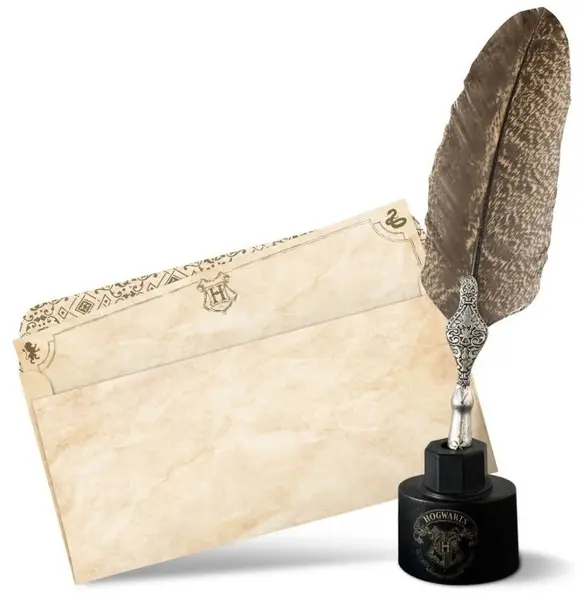 Set de scrisori Erik Movies: Harry Potter - Feather Pen & Letters Set