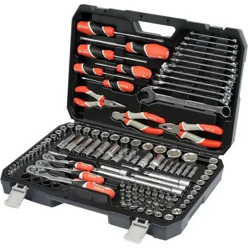 Set de scule 1/4 inch, 3/8inch, 1/2inch 129 buc Yato YT-38881