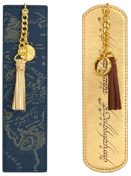 Set de semne de carte The Noble Collection Movies: The Lord of the Rings - Middle-Earth Map & Elven Script