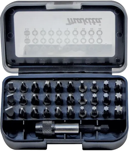 Set de sfaturi Makita - D-30667, 30 buc + vârf de biți