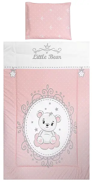 Set de somn cu 3 piese pentru bebeluși Lorelli - Cosy, Winnie, roz