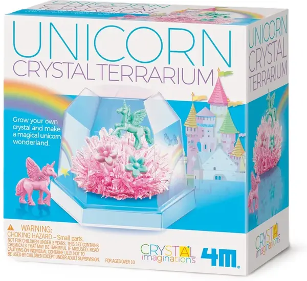 Set de știință 4M - Terariu de cristal cu unicorni