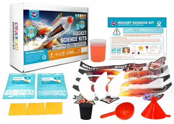 Set de știință Big Bang Science STEAM - Rachete spațiale