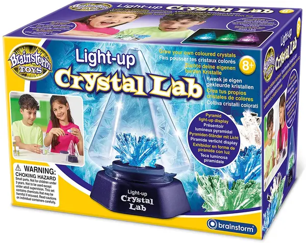 Set de știință Brainstorm - Lumineaza laboratorul de cristal
