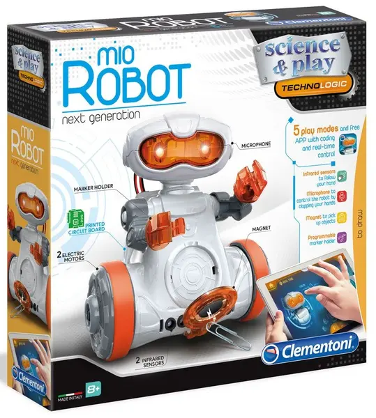 Set de știință Clementoni Science & Play - Robot Mio 2020