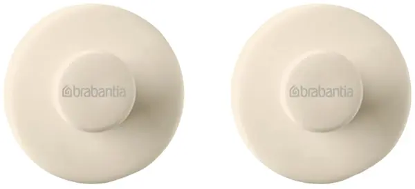 Set de suporturi pentru prosoape Brabantia - ReNew, Soft Beige, 2 buc