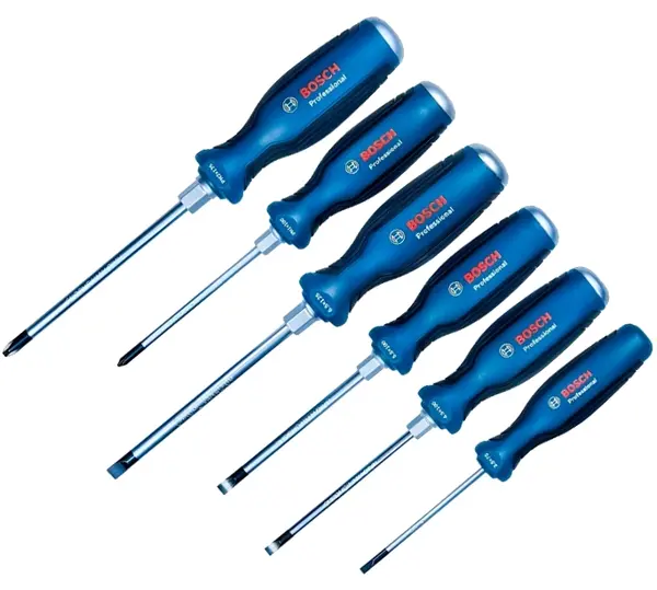Set de șurubelnițe Bosch - Pro, 1600A039PE, 6 piese , PH, SL