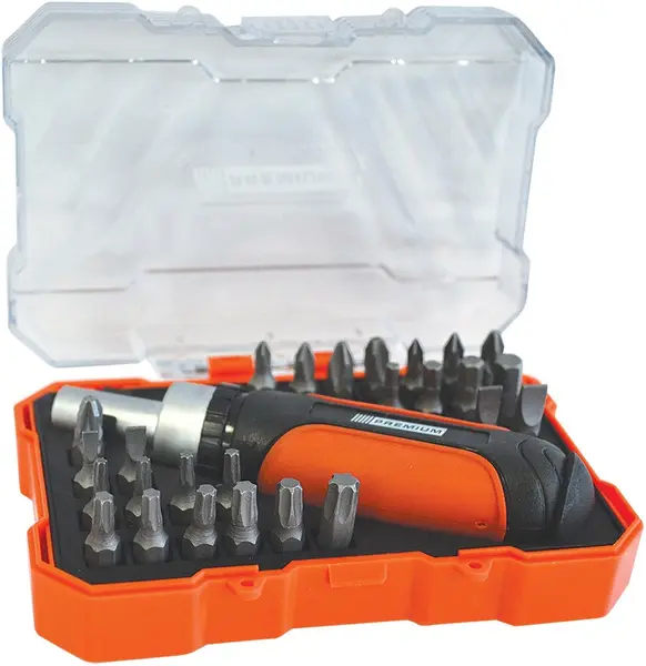 Set de șurubelnițe cu capete interschimbabile Premium - 34058, 27 piese