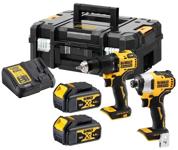 Set de șurubelnițe cu impact și acumulator DeWALT - DCK2062M2T, cu baterii și încărcător