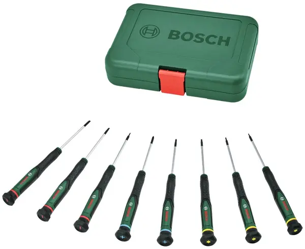 Set de șurubelnițe de precizie Bosch - 1600A02Z9M, 8 piese