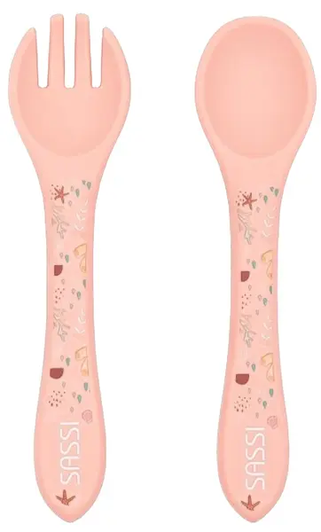 Set de tacâmuri Sassi - Slurpy The Octopus, roz