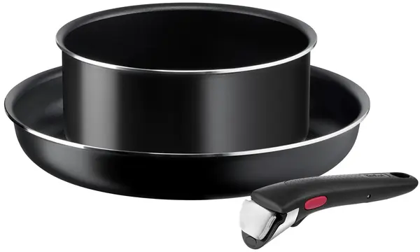Set de tigăi și caserole Tefal - Easy Cook & Clean, 3 bucăți