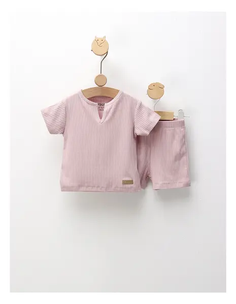 Set de vara Kids Summer, roz-prafuit