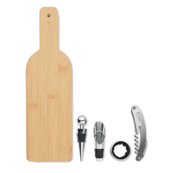 Set de vin in forma de sticla Set de vin in forma de sticla