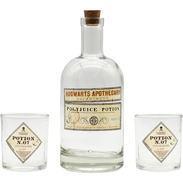 Set Decantor + 2 Pahare - Harry Potter - Potion