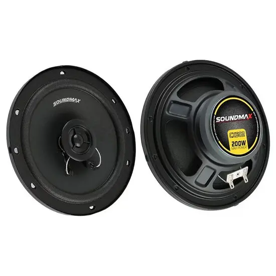 Set difuzoare auto coaxiale Soundmax SX-CX602 165mm 200W