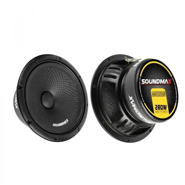 Set difuzoare auto midrange Soundmax SX-M62BN 16.5cm 140W