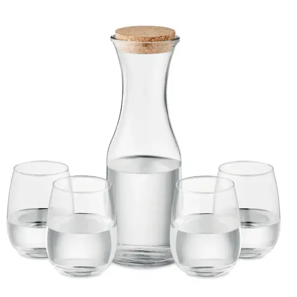 Set din sticla reciclata Set din sticla reciclata