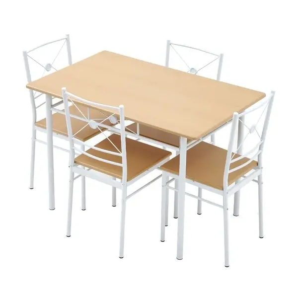 Set dining/bucatarie, masa cu 4 scaune, 110x70x75 cm