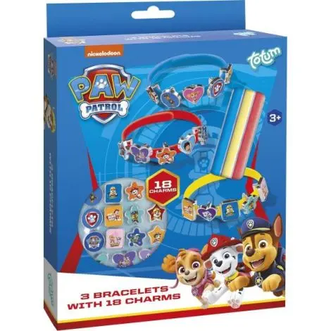 Set DIY bratari cu pandantive Patrula Catelusilor, Paw Patrol