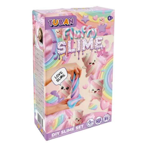 Set DIY experimente slime pufos- FLUFFY SLIME XL