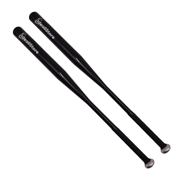 Set doua bate de baseball DEPOX , Home Run, aluminiu, 80 cm, negru