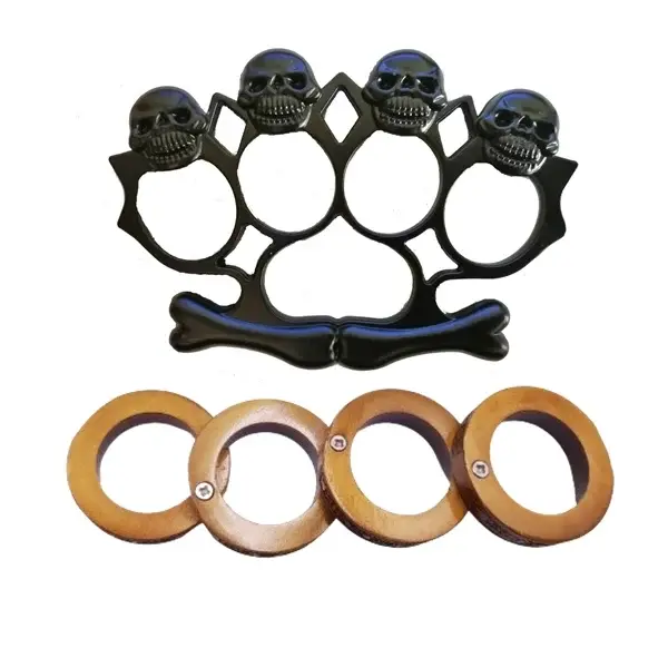 Set doua boxuri autoaparare Craniu DEPOX , otel inoxidabil