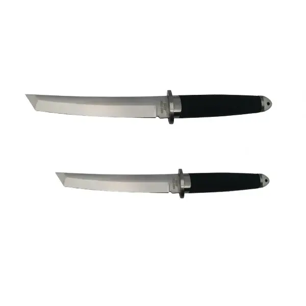 Set doua cutite de vanatoare, DEPOX , otel inoxidabil, argintiu, 32.5 cm, toc inclus