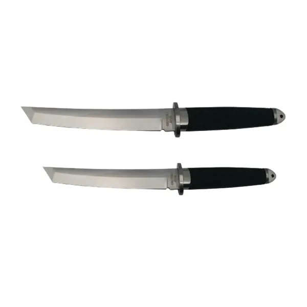 Set doua cutite de vanatoare, DEPOX , otel inoxidabil, argintiu, 43 cm, toc inclus