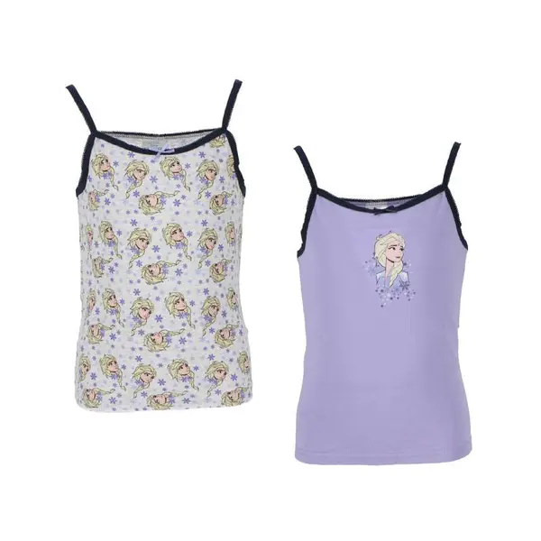 Set doua maiouri fete, 100% bumbac, multicolor, Elsa, Frozen Engros