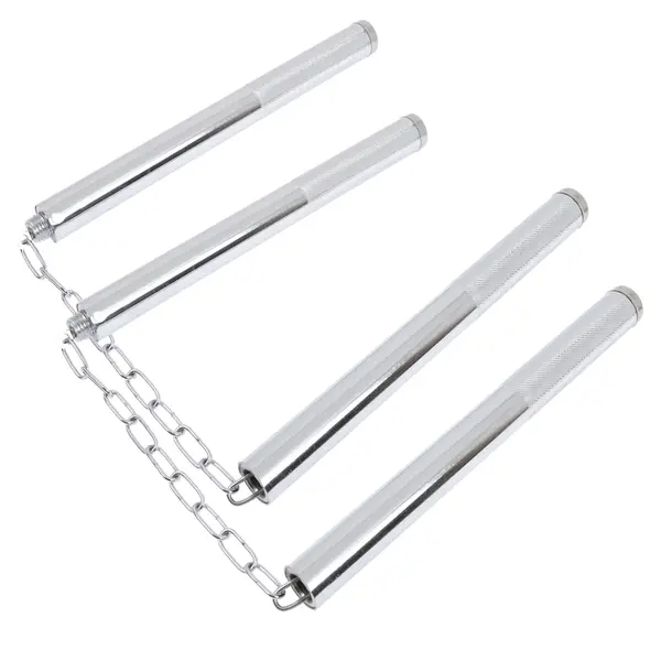 Set doua nunceaguri DEPOX , Training Helper, de antrenament, otel, 27 cm, argintiu