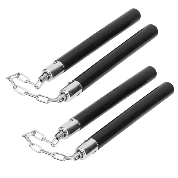 Set doua nunceaguri DEPOX , True Training, de antrenament, 31 cm, cauciuc, negru
