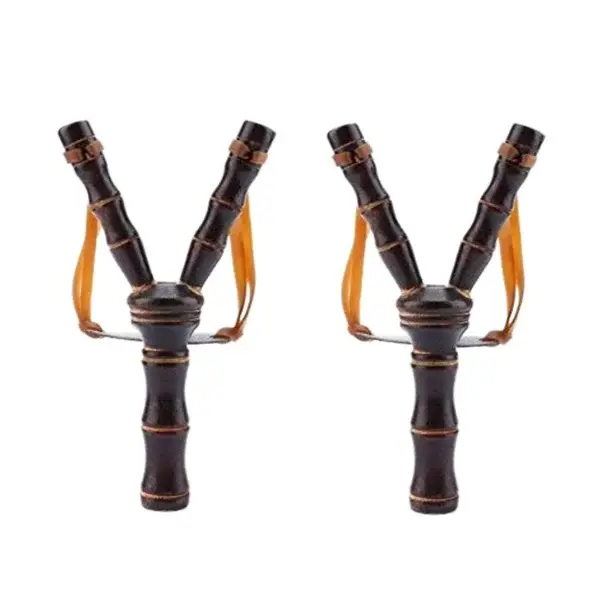 Set doua Prastii din Lemn, Handmade, 19 cm, Maro