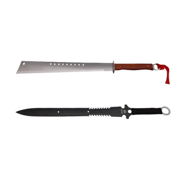 Set doua sabii de vanatoare, DEPOX , 68 cm, teaca inclusa
