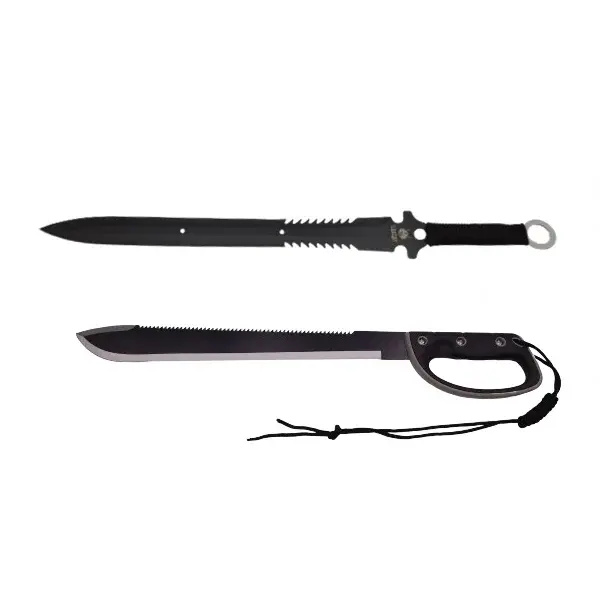 Set doua sabii de vanatoare, DEPOX , British Rebellion, 61 cm, teaca inclusa