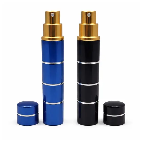 Set doua spray-uri cu piper, dispersant, auto-aparare, 20 ml, negru albastru
