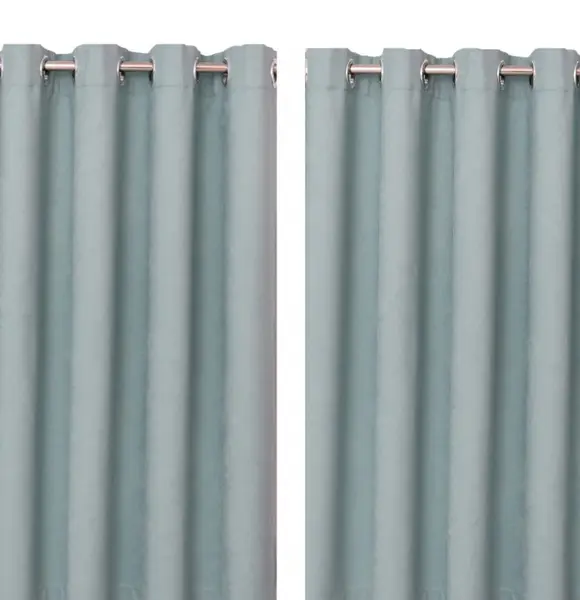SET DRAPERIE,Casa Deco Logistics,soft V-21 CU INELE CAPSE INOX