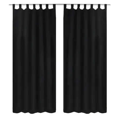 SET DRAPERIE,Casa Deco Logistics,soft V45 CU BRIDE NEGRU