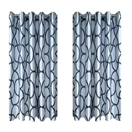 SET Draperie W4810 D2 cu inele capse inox
