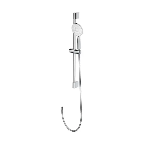 Set dus cu bara 80 cm si baterie dus inclusa, crom, Cersanit Virgo