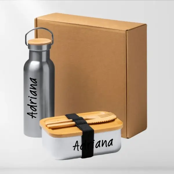 Set Eco pentru Pranz Personalizat