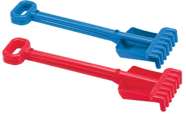 Set Ecoiffier - Grebla pentru nisip, 2 buc., 52 cm