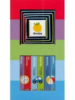 Set educativ 6 carti + 6 cuburi/***