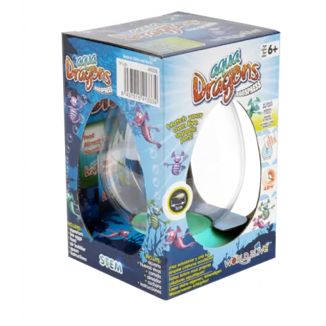 Set educativ STEM - AQUA DRAGONS Habitat Jurassic Time Travel EGGspress