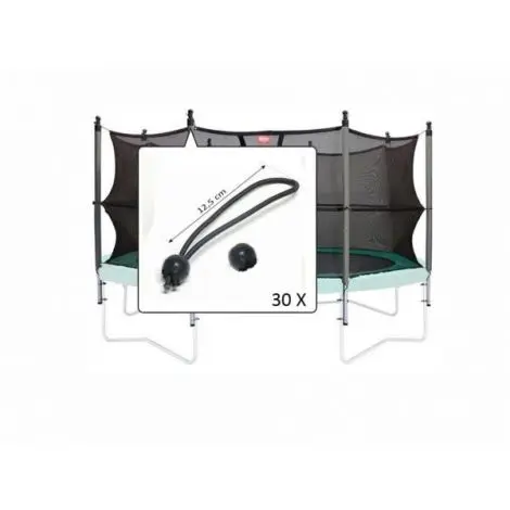 Set elastice prindere plasa de siguranta (30 buc.)