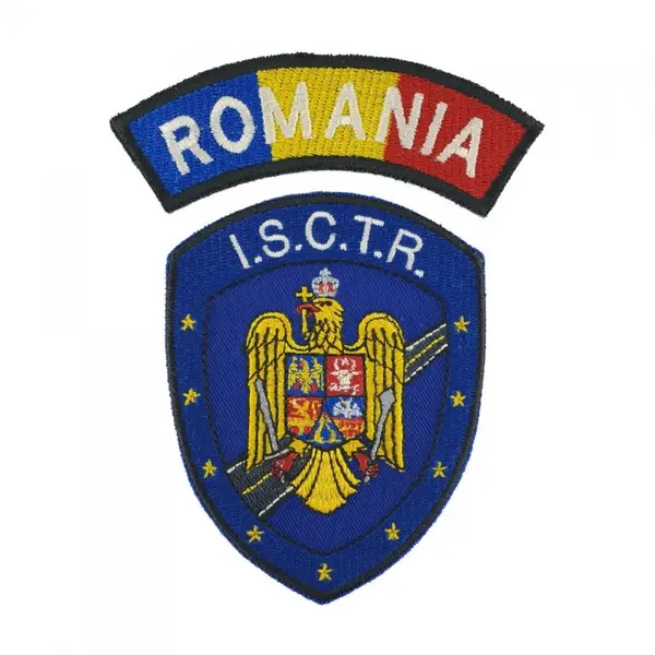 Set Embleme brodate ISCTR velcro - Default Title