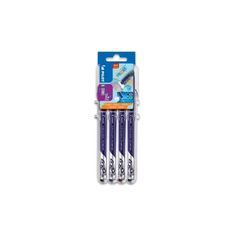 Set Evolutive Fineliner Pilot Frixion albastru,negru,rosu,verde