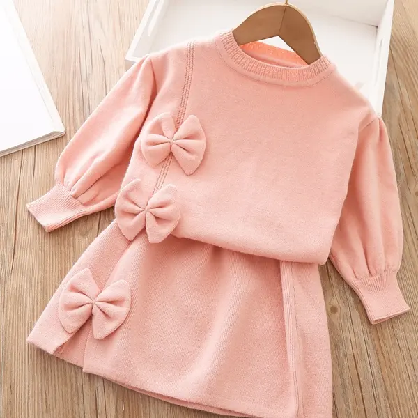 Set Fetite Roz Anabella - 5-6 ani